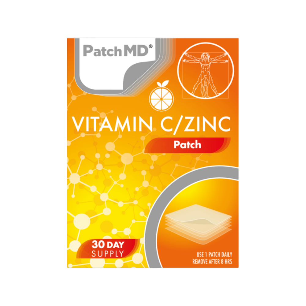 PatchMD Vitamin C - Zinc Topical Patch – 30 Daily Patches Ireland