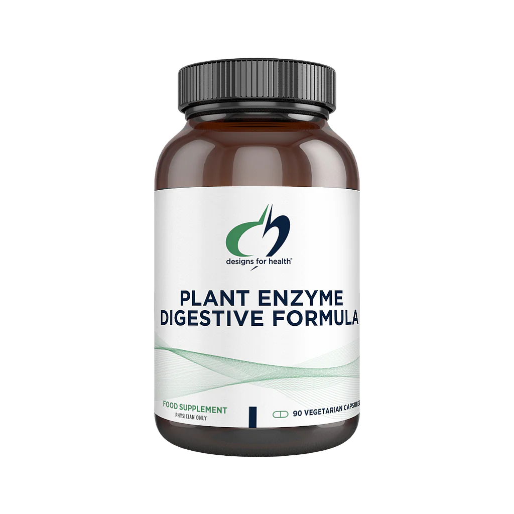  Plant Enzyme Digestive Formula | Designs For Health | 90 Capsules Ireland online