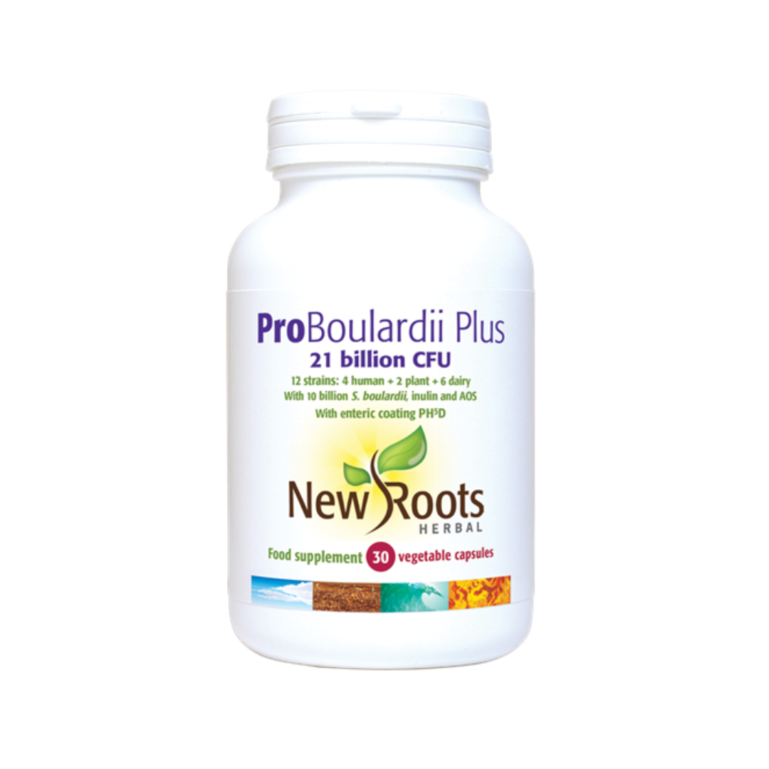 Pro Boulardii Plus | 30 Capsules | New Roots Herbal Ireland 