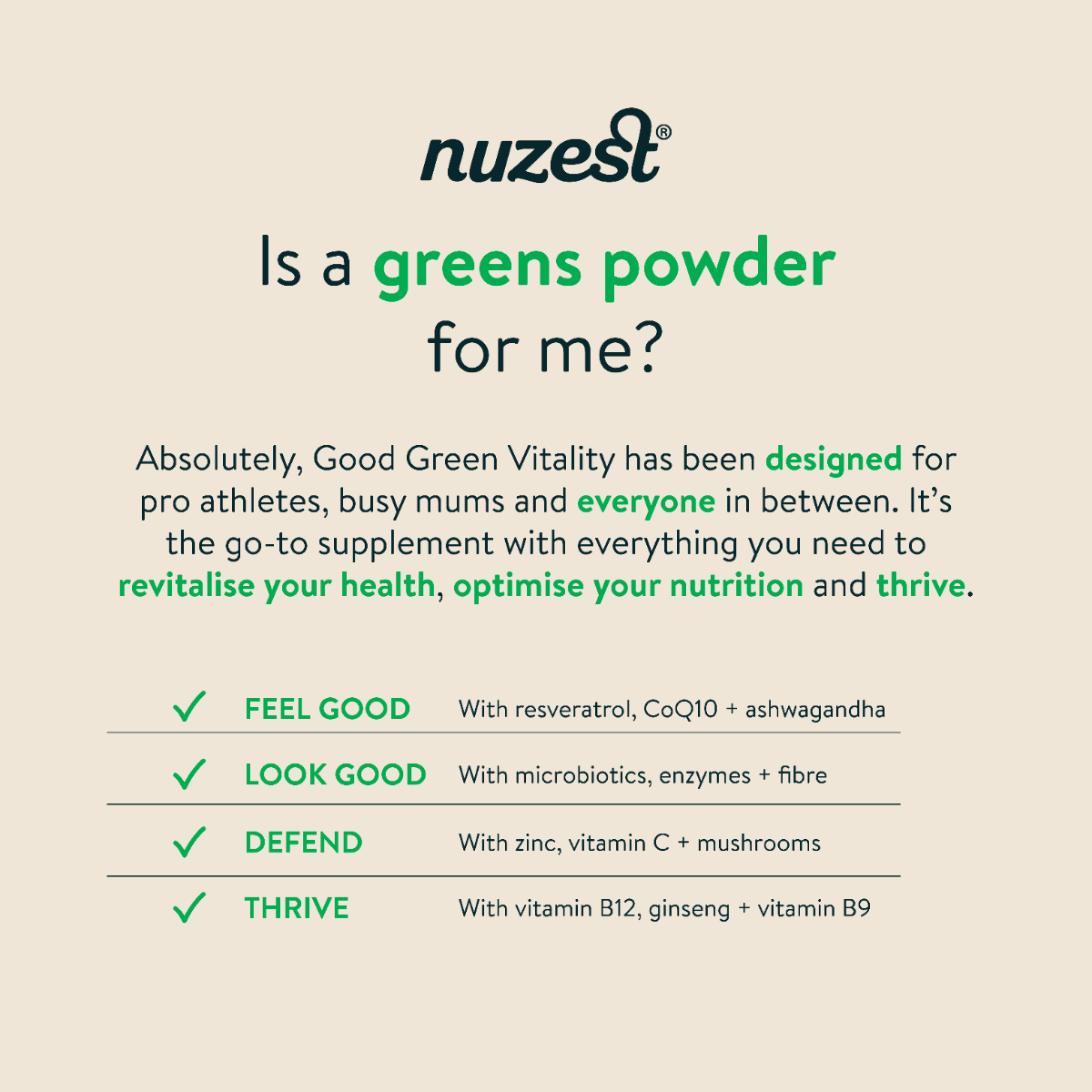 Good Green Vitality | 120g