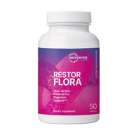 Buy RestorFlora | Spore + Yeast Probiotic | 50 Capsules UK online