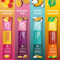 IQMIX Vacation Variety Pack 20 Sticks of 4 flavours - IQBAR Ireland