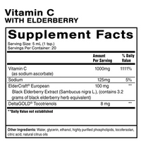 Vitamin C + Elderberry 100ml | Quicksilver Scientific Ireland 