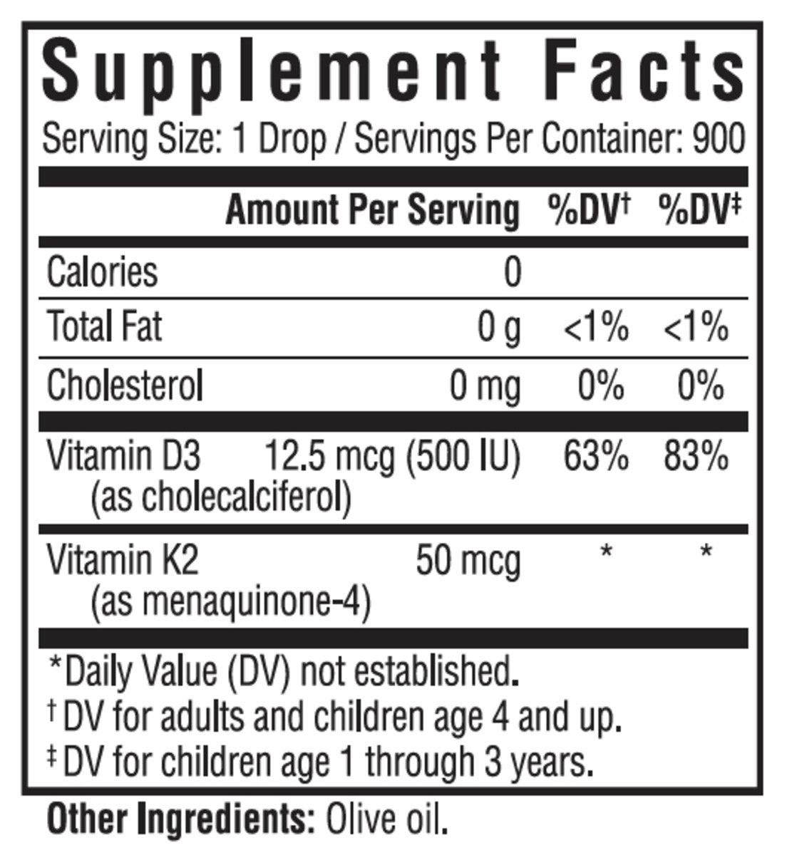 Buy Vitamin D3 + K2 Drops | 30ml | 900 drops | Seeking Health Ireland