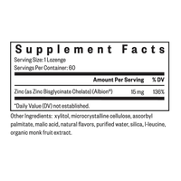 Buy Zinc Lozenges | 60 Lozenges | Seeking Health Ireland